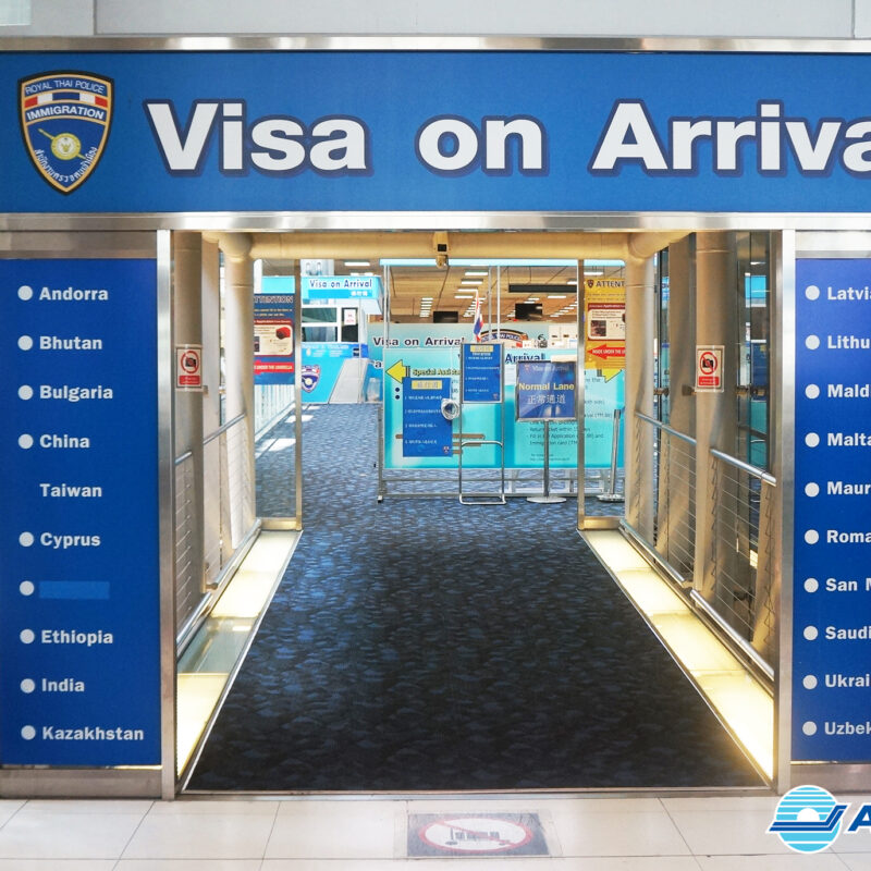 thailand visa on arrival at suvarnbhumi airport